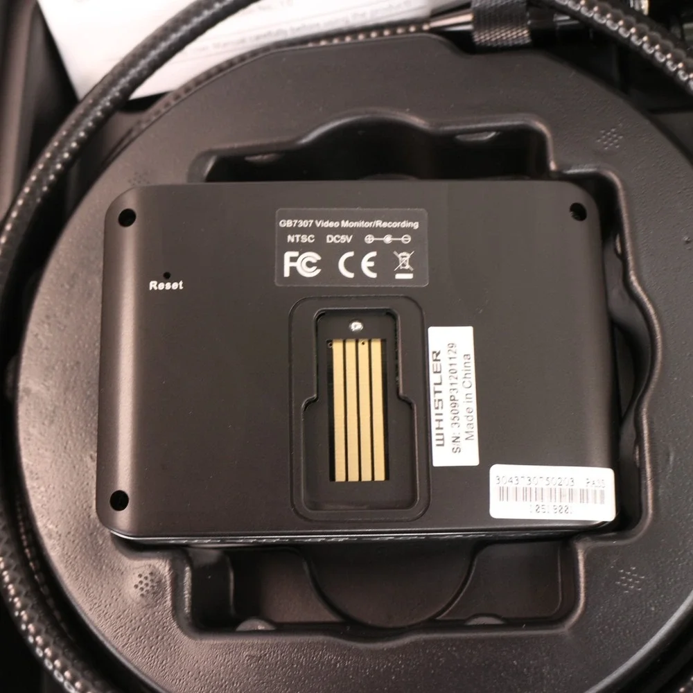 Whistler WIC-3509P Inspection Camera NEW Wireless 9mm Multi-Purpose ColorMonitor